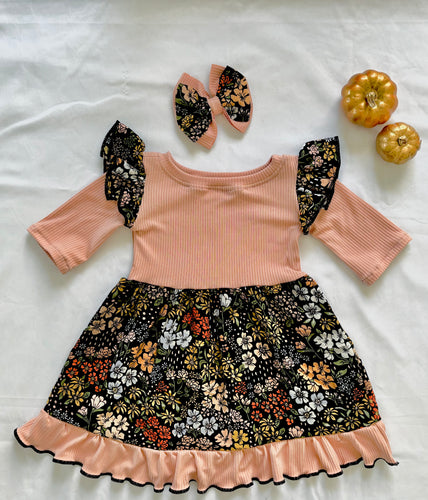 Blush Floral Twirl SET